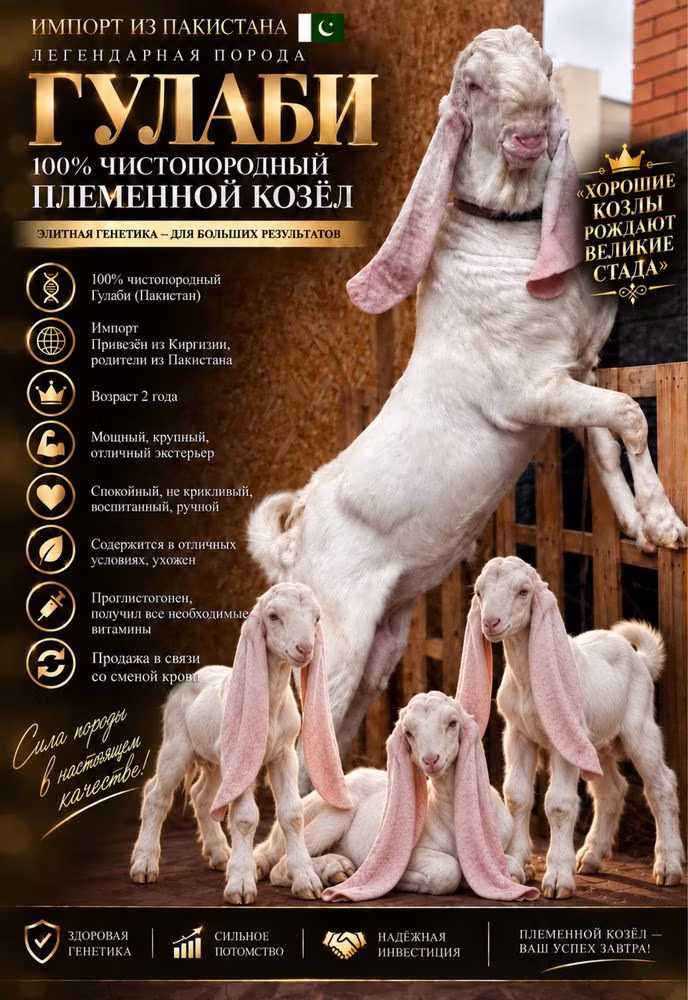 Gulabi goats